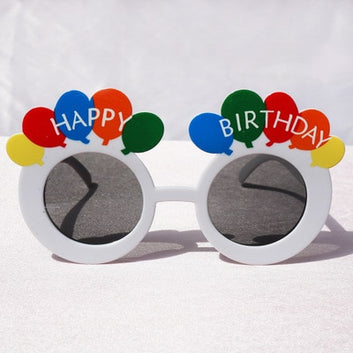 1pcs Happy Birthday Glasses Photo Booth Props Plastic Birthday Party Kids Glasses Party Supplies Party Favor Accessories