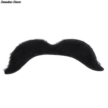 48pcs/set Funny Costume Pirate Party Mustache Cosplay Fake Moustache Fake Beard For Kids Adult Halloween Party Decoration