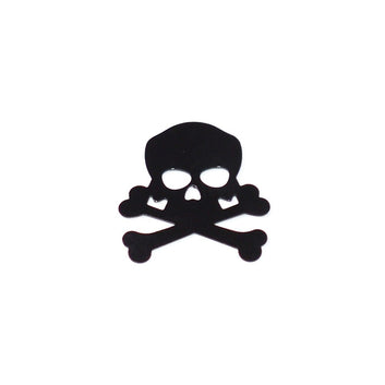 15g Black Pirate Skull Crossbones Confetti Birthday Wedding Party Danger Sign Mark Table Scatters PVC Decorations Sprinkles