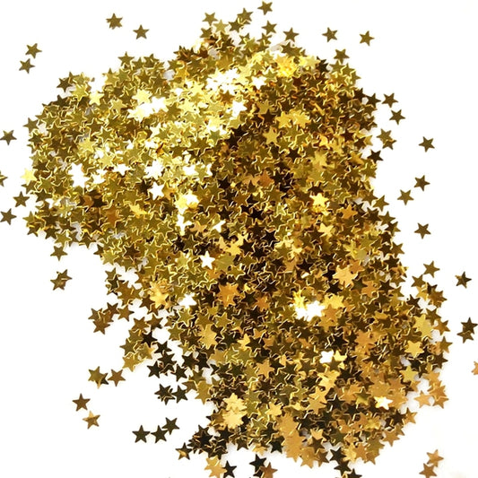 10g/Box 3mm Glitter Acrylic Star Table Confetti Sprinkles Birthday Party Wedding Decoration Sparkle Gold Stars Party Supplies