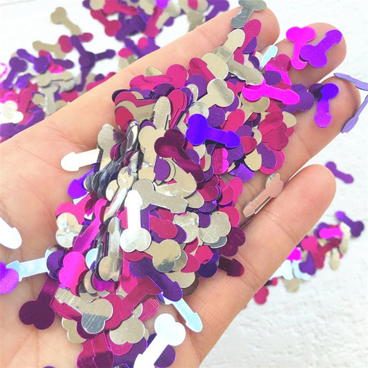 500pcs Small Hen Party Penis Confetti Bachelorette Hen Wedding Adult Birthday Gay lingerie Parties Decorations