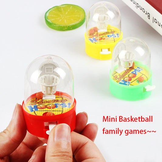 12Pcs Mini Desktop Fingers Basketball Shooting Game Toys Kids Birthday Party Favors Supplies Pinata Filler Bag Sport Theme Party