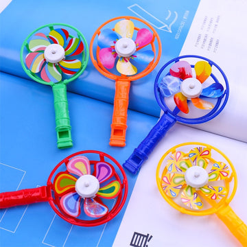 20 Pcs Kids Party Favors Bulk Toys Gift Kids Whistle Windmill Small Toy Pinata Stuffing Carnival Prizes Boys Girls Birthday Gift