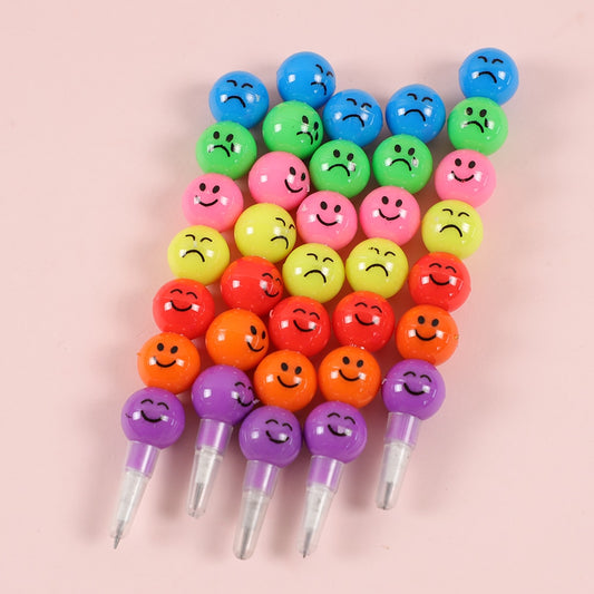 10Pcs Cute Lollipop Pencils for Kids Painting Drawing Toy Baby Shower Birthday Party Favors Back To School Student Gift