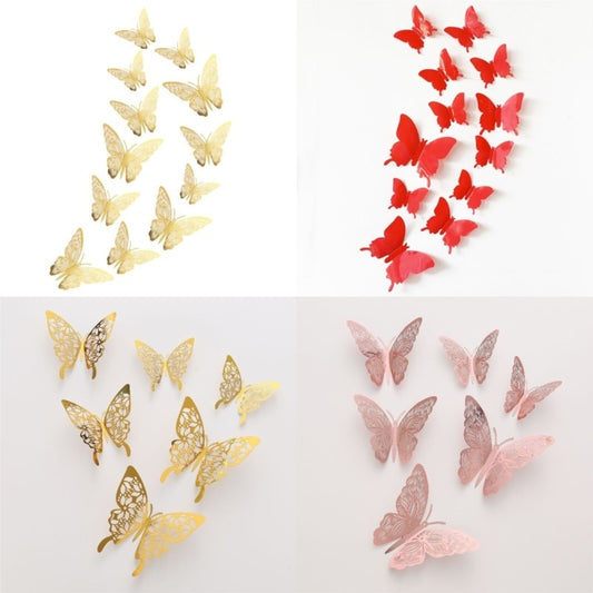 12PCS Butterfly Cake Decor Pearl Butterfly Cake Toppers Happy Birthday Party Decor Kids Girls Butterfli Cupcake Decor Babyshower