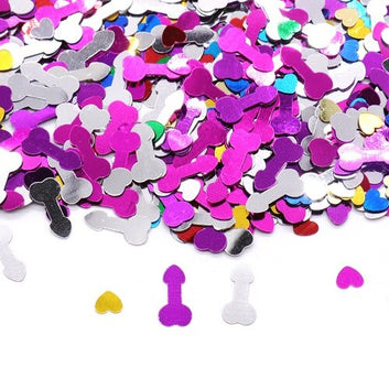 Colorful Party Supplies Confetti Hen Party Penis Confetti Bachelorette Party Night Willy Pecker Bridal Shower Wedding Decoration