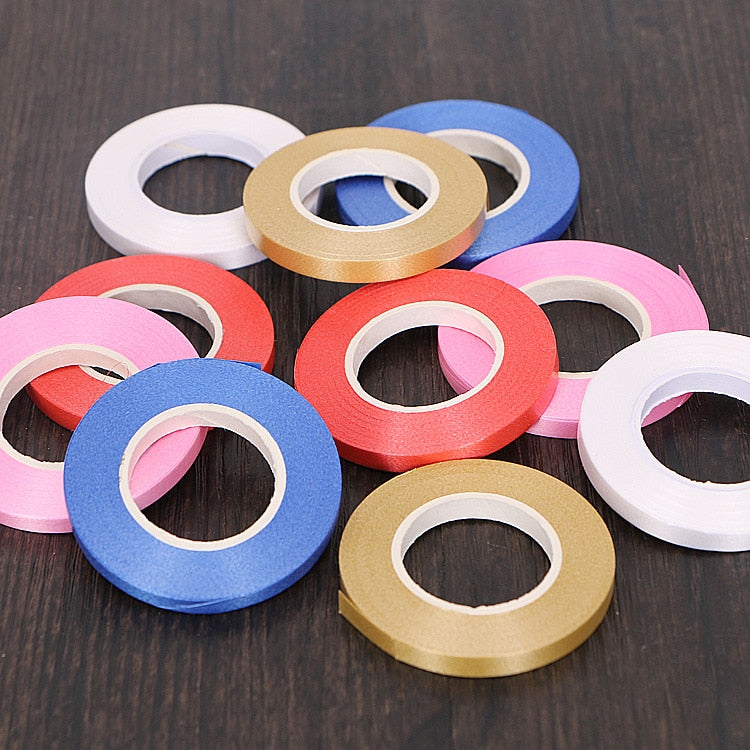 10m Balloon Laser Curling Streamers Ribbon Rope Bandage Foil Satin DIY Birthday Decoration Party Supplies Helium Balloon String