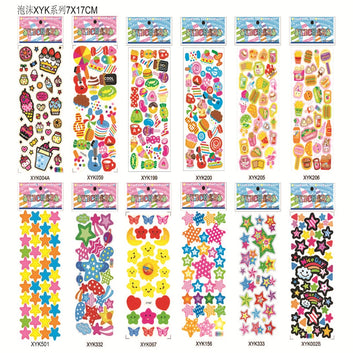 20 Pcs Party Favors for Kids Birthday,Boys And Girls Cartoon Stickers Kids Stickers 3D Pinata Goodie Bag Fillers Giveaway Gift