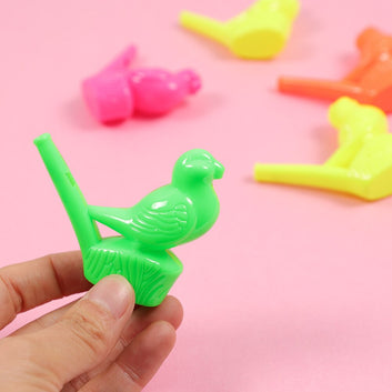 10Pcs/set Kawaii Colorful Water Bird Whistles Toys for Kid Birthday Party Favors Goody Bags Giveaways Pinata Class Treasure Box